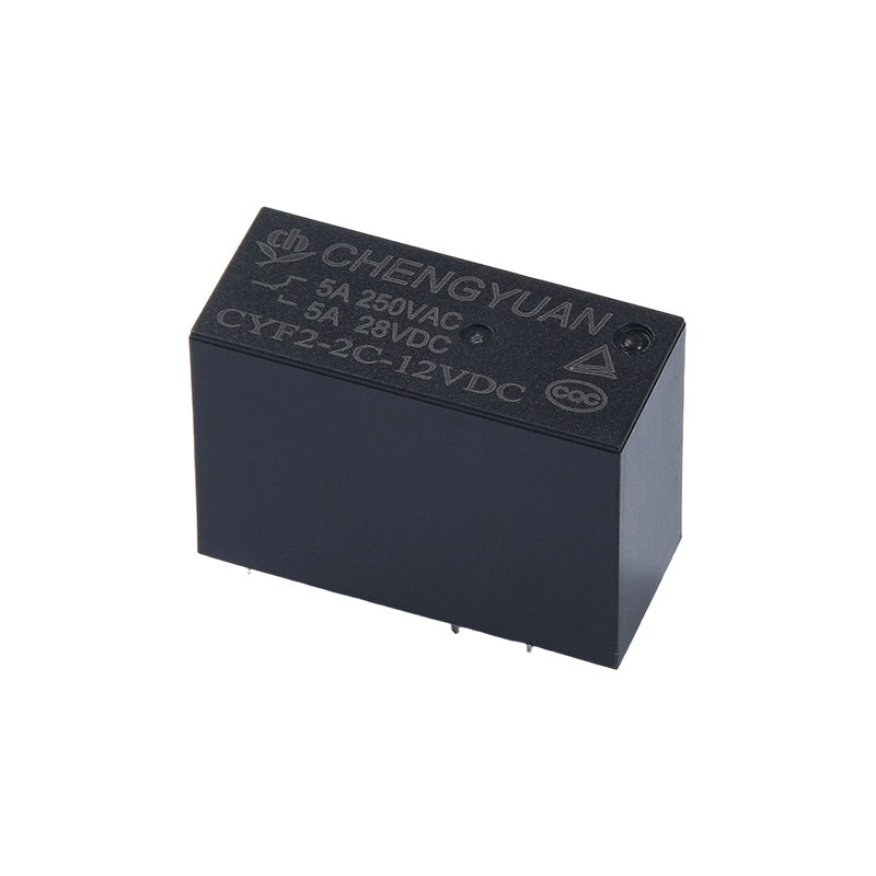 CYF2 リレー、DPDT リレー、JQX-14F、5A 250VAC リレー、8A リレー、8PIN PCB 0.54W リレー。14F パワーリレー