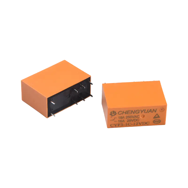 CYF3 リレー、SPDT リレー、JQX-14F、16A 250VAC リレー、8PIN PCB 0.54W リレー、14F パワーリレー
