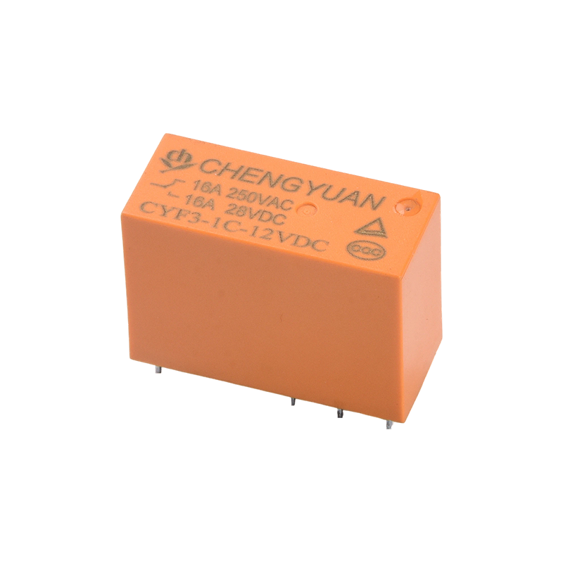 CYF3 リレー、SPDT リレー、JQX-14F、16A 250VAC リレー、8PIN PCB 0.54W リレー、14F パワーリレー