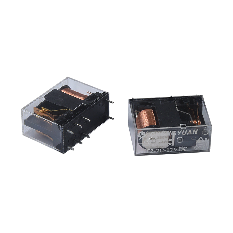 CYF2 リレー、DPDT リレー、JQX-14F、5A 250VAC リレー、8A リレー、8PIN PCB 0.54W リレー。14F パワーリレー