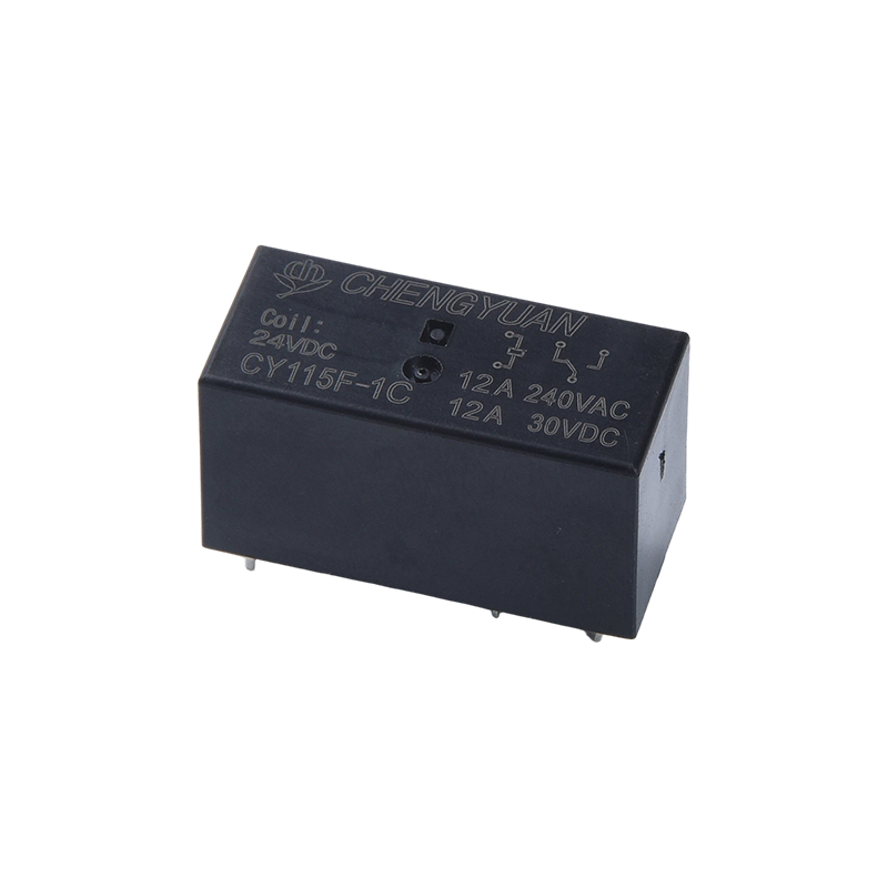 CY115F1 リレー、SPSP PCB リレー、JQX-115F、12A 0.4W 5PIN リレー。115F パワー リレー。