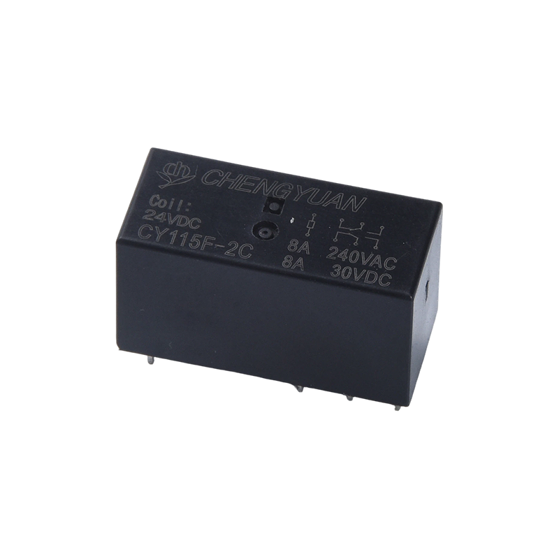 CY115F2 リレー、DPDT PCB リレー、JQX-115F、8A 0.4 ワット 8PIN リレー、PCB 2C リレー、115F パワーリレー