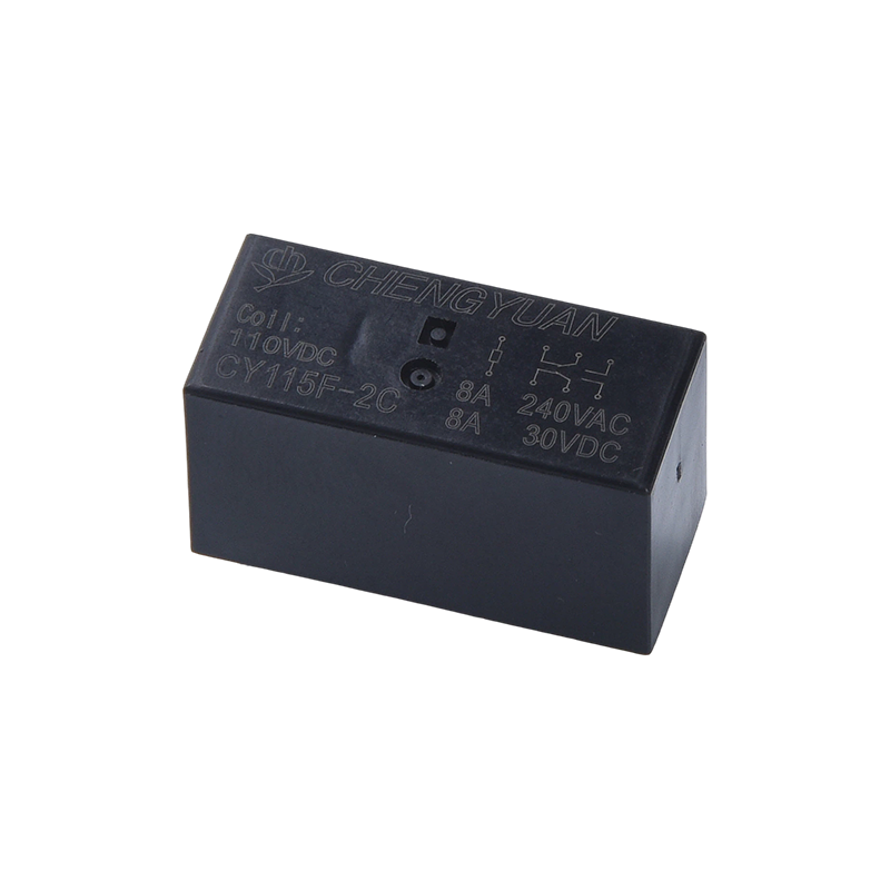 CY115F2 リレー、DPDT PCB リレー、JQX-115F、8A 0.4 ワット 8PIN リレー、PCB 2C リレー、115F パワーリレー
