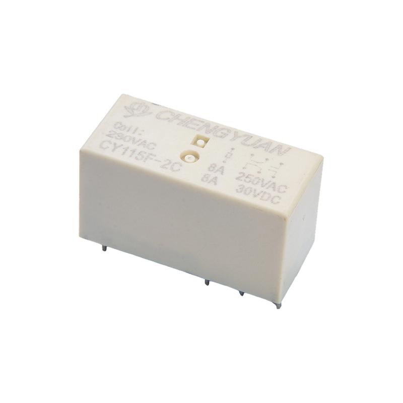 CY115F2 リレー、DPDT PCB リレー、JQX-115F、8A 0.4 ワット 8PIN リレー、PCB 2C リレー、115F パワーリレー