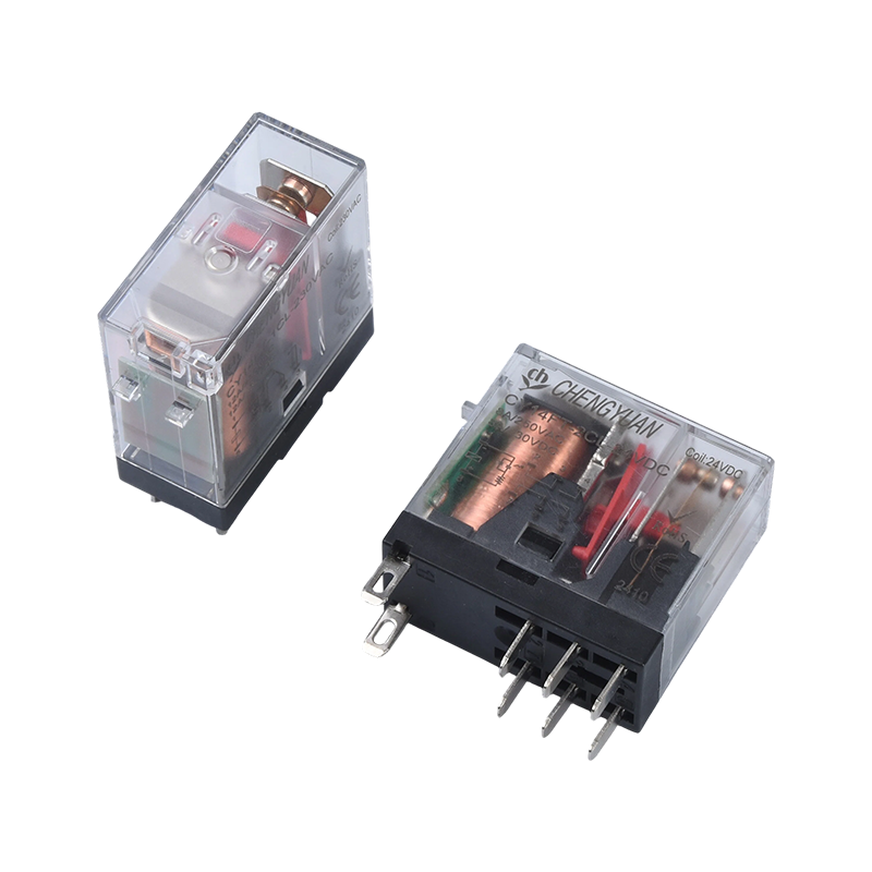 CY14FT-2CL リレー、DPDT リレー、14F ワイド フット リレー、8A 5PIN パワー リレー。