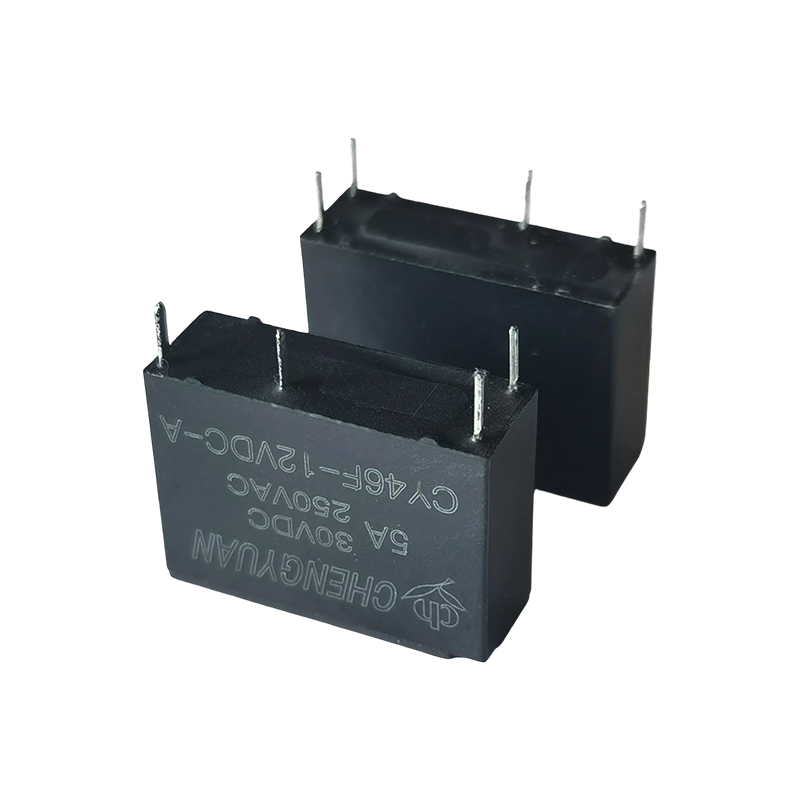 CY46F リレー、46F リレー、サブミニチュア パワー リレー、4PIN PCB マウント パワー リレー、