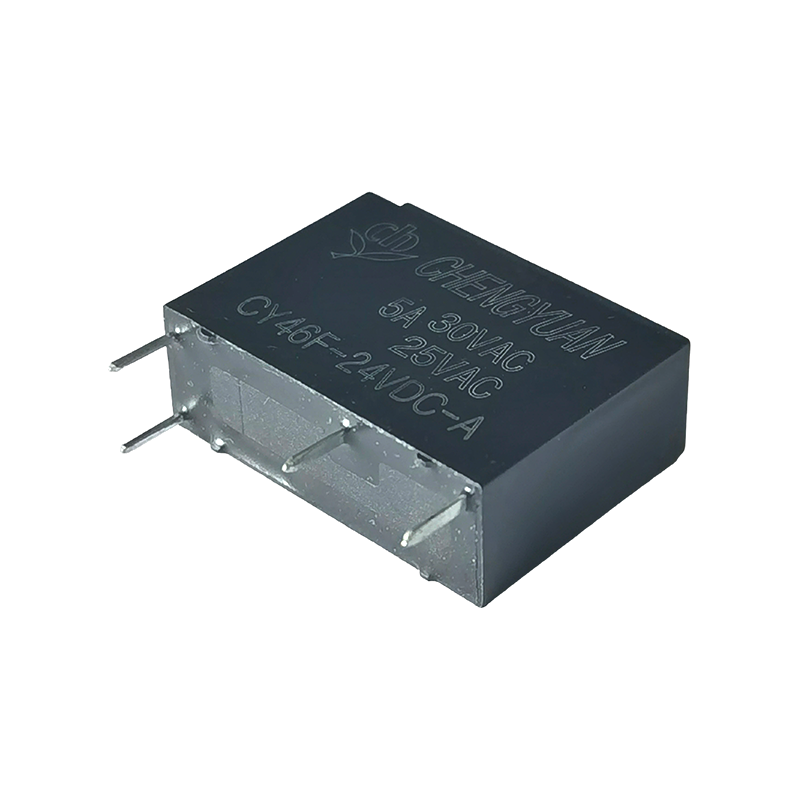 CY46F リレー、46F リレー、サブミニチュア パワー リレー、4PIN PCB マウント パワー リレー、