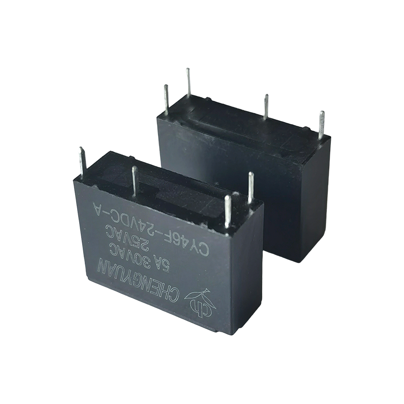 CY46F リレー、46F リレー、サブミニチュア パワー リレー、4PIN PCB マウント パワー リレー、