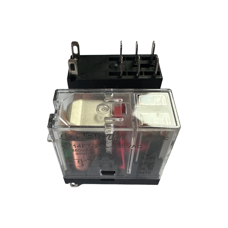 CY14FT-2CL リレー、DPDT リレー、14F ワイド フット リレー、8A 5PIN パワー リレー。