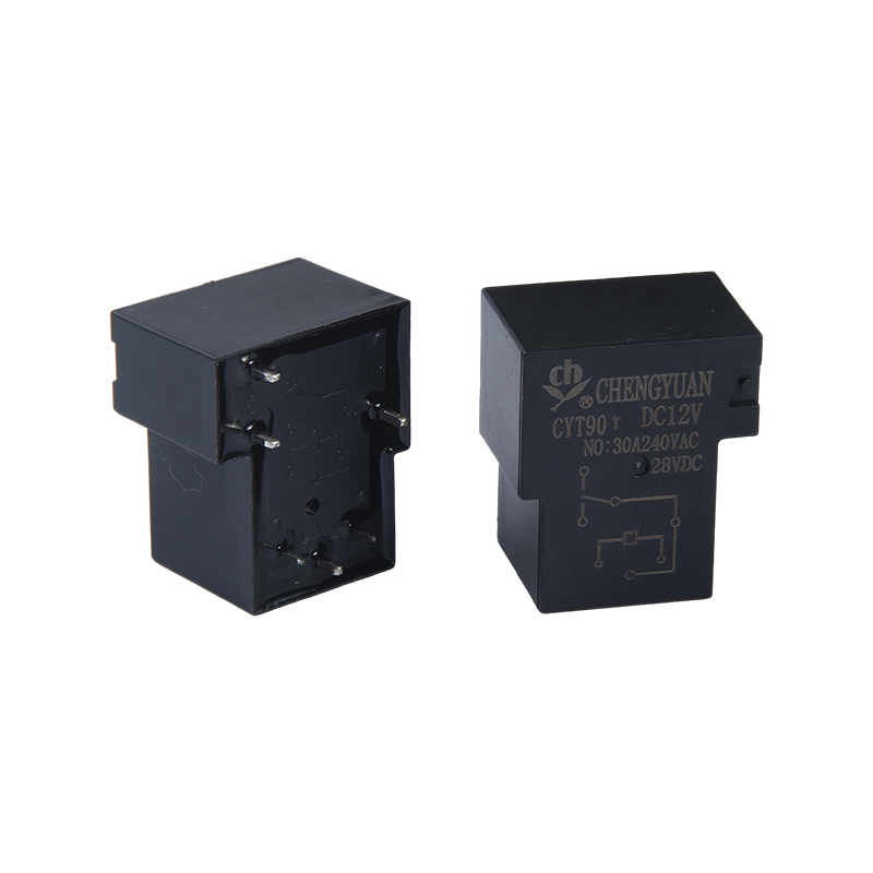 CYT90 リレー、T90 リレー、大電流 SPDT リレー、30A /40A 高出力リレー。