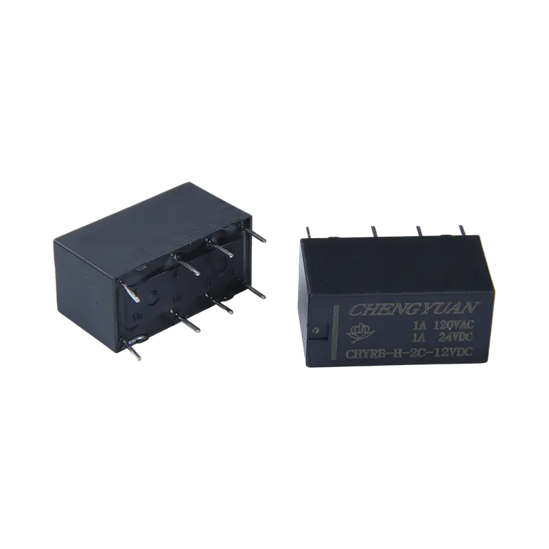 CHYRB リレー、4078 リレー、PCB 8PIN リレー、JRC-19F、DPDT 信号リレー、0.15W PCB 小型 8PIN リレー。