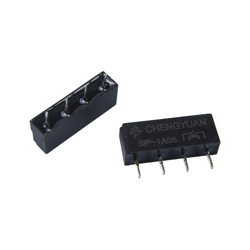 SIP リレー、リード リレー、SIP-1A05、PCB マウント リード リレー、
