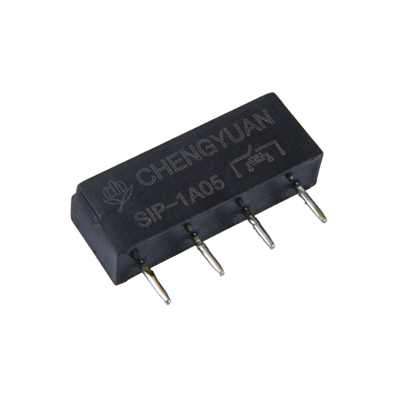 SIP リレー、リード リレー、SIP-1A05、PCB マウント リード リレー、