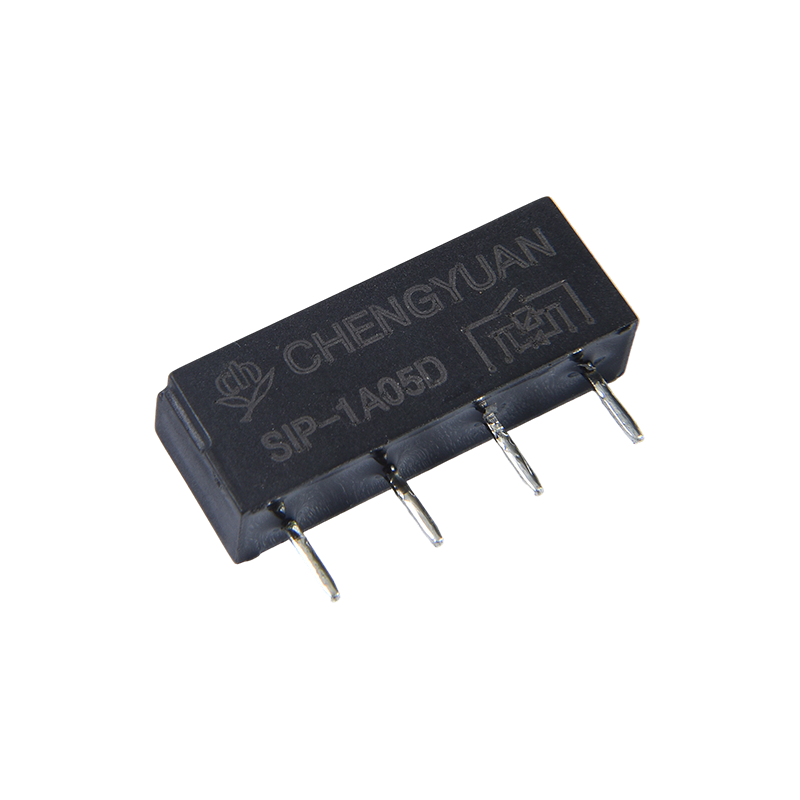 SIP リレー、リード リレー、SIP-1A05、PCB マウント リード リレー、