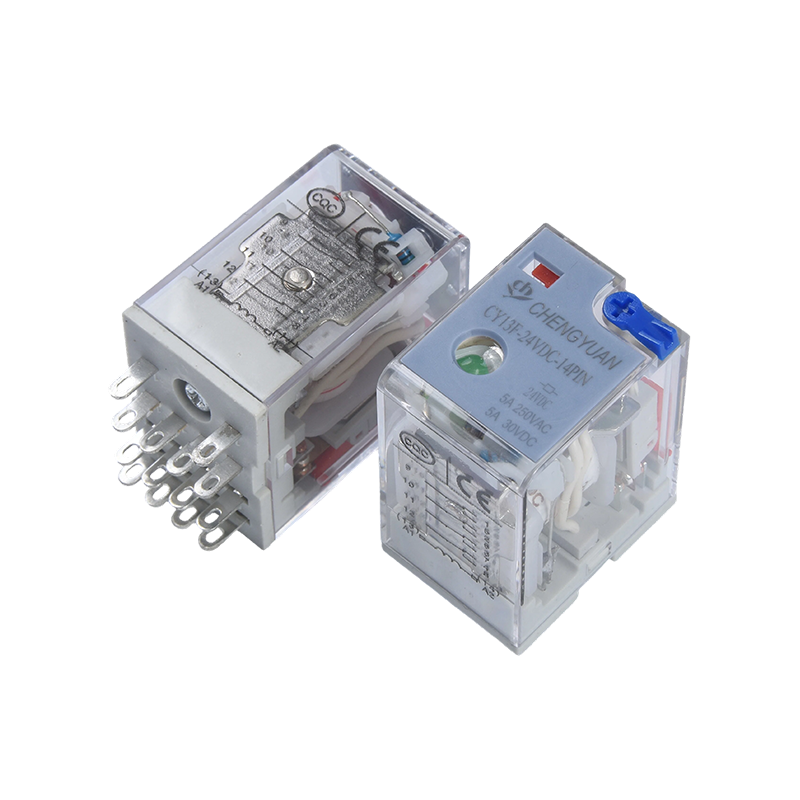 CY13F リレー、パワーリレー 4PDT、JQX-13F 、産業用パワーリレー、4PDT/4Z、MY4 LY4.14PIN