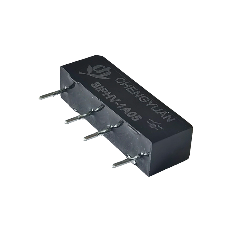 SIPHV リレー、小型高電圧リード リレー、4KVDC、PCB マウント リード リレー。